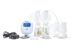 Ameda Mya Joy PLUS Base Rechargeable, Quiet, and Portable Double Breast-Pump