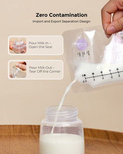 Momcozy Breastmilk Storage Bags 200 count