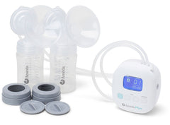 Ameda Mya Joy PLUS Base Rechargeable, Quiet, and Portable Double Breast-Pump